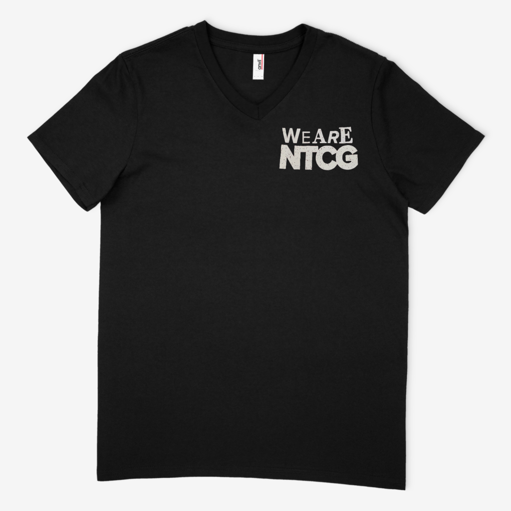 'We Are NTCG' V- Neck T-Shirt (Adults)