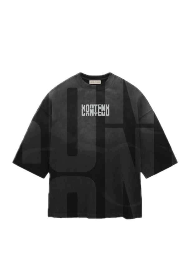 Contend Tee (Oversized) - "Zoom In" Design
