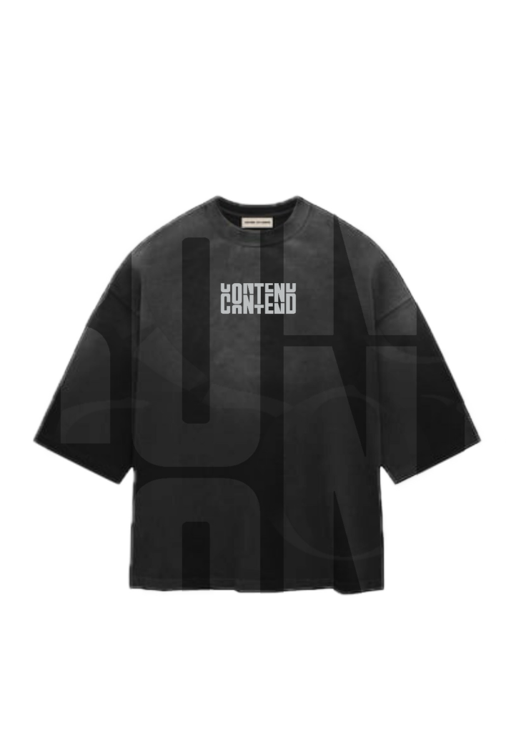 Contend Tee (Oversized) - "Zoom In" Design