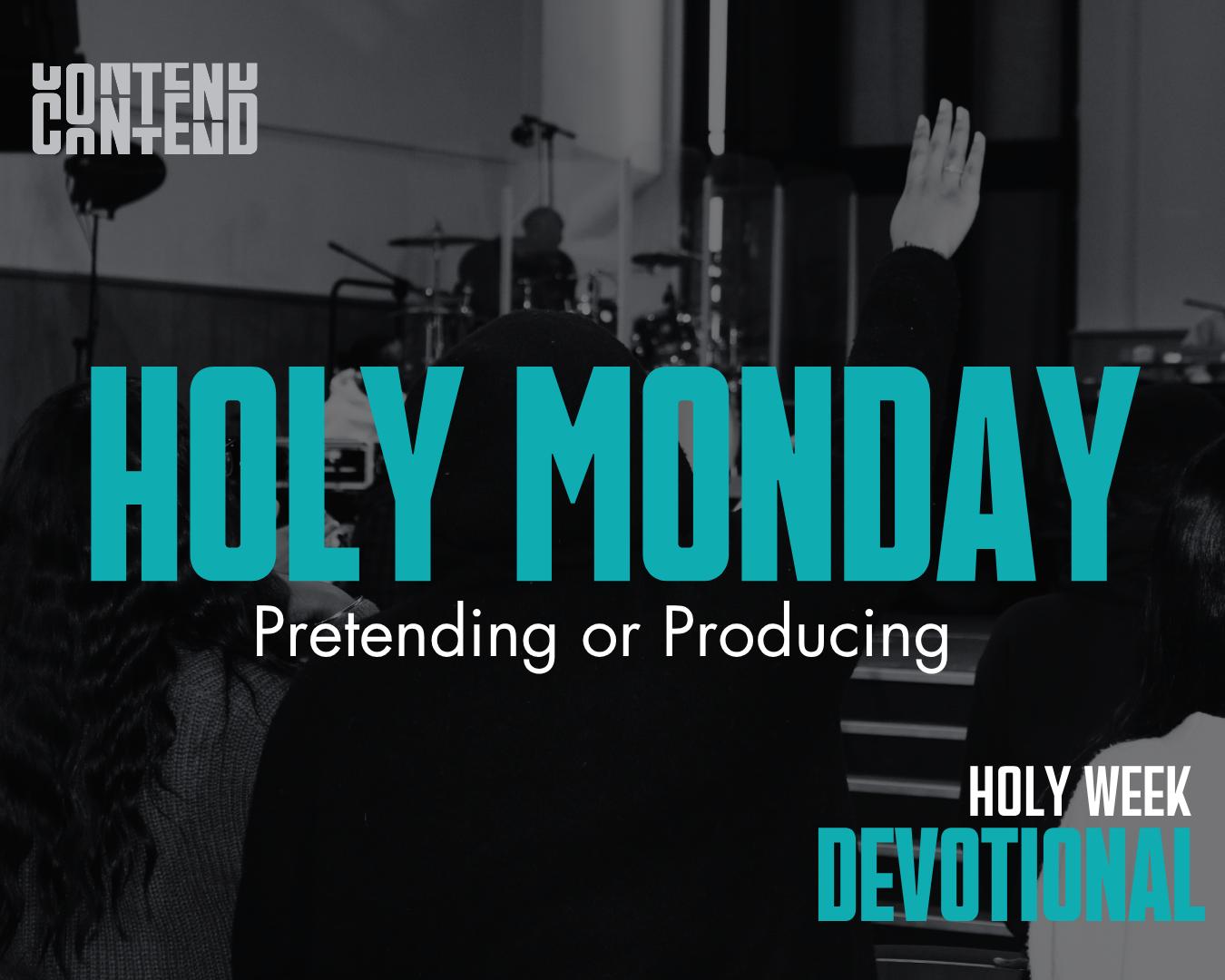 Pretending or Producing